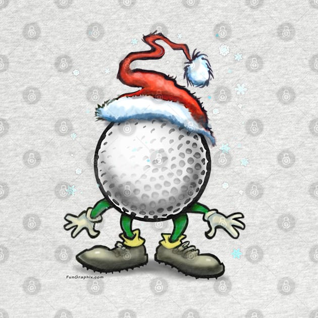 Golf Christmas by Kevin Middleton